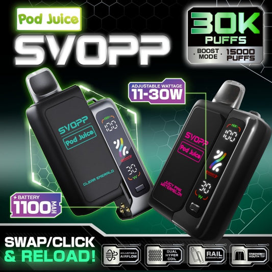 SVOPP Pod Juice 30K Disposable